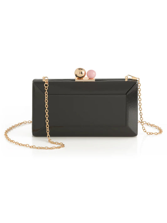 Shiraleah Mackenzie Minaudiere Black