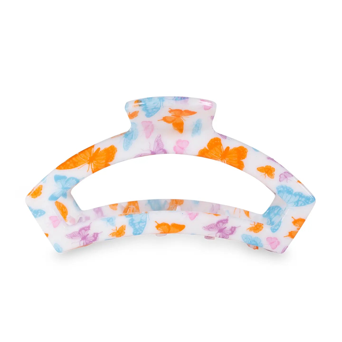TELETIES Large Open Hair Clip - Fluttering By