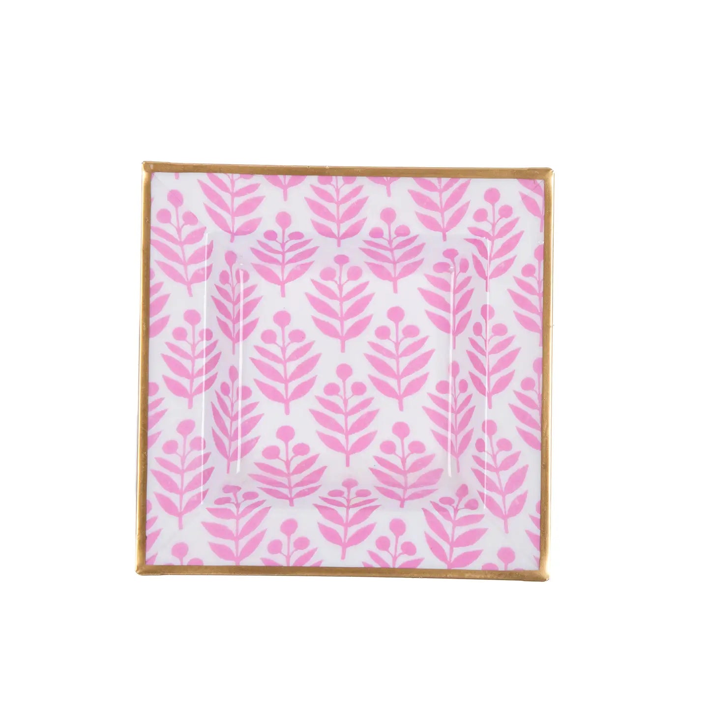 Jaye's Studio Lottie Enameled Tori Trinket Tray - Pink - gg's art frames gifts