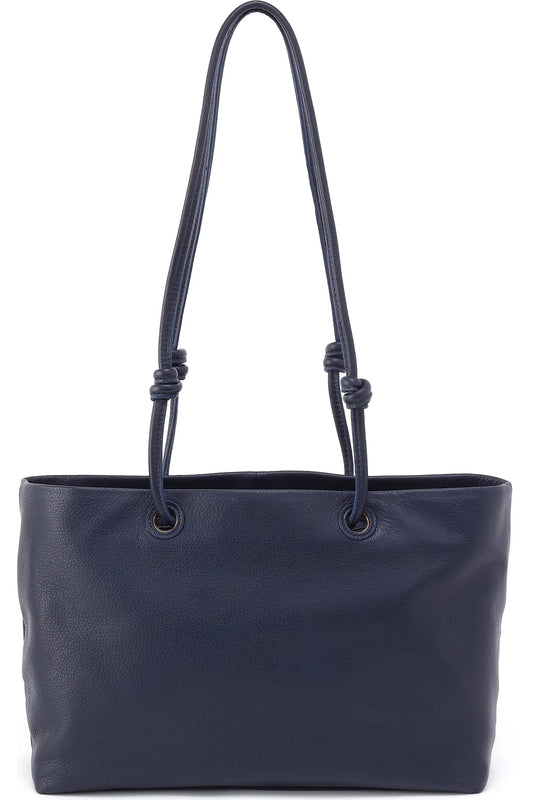 HOBO Studio Softie Tote Ink Navy Pebbled Leather