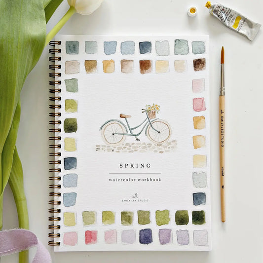 Emily Lex Studio Spring Watercolor Workbook