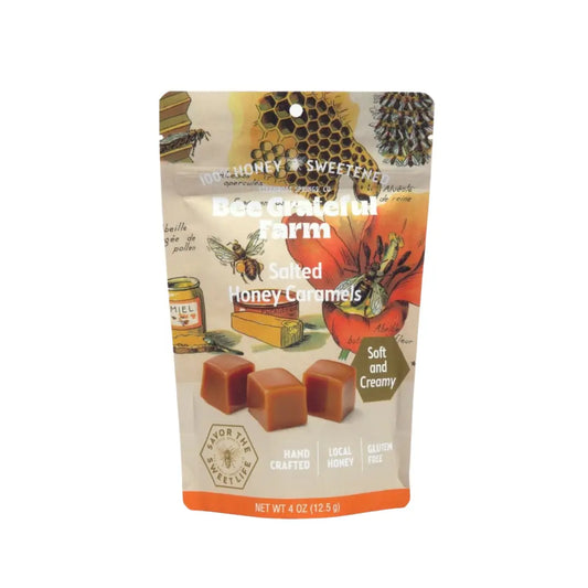 Bee Grateful Farm Salted Honey Caramels