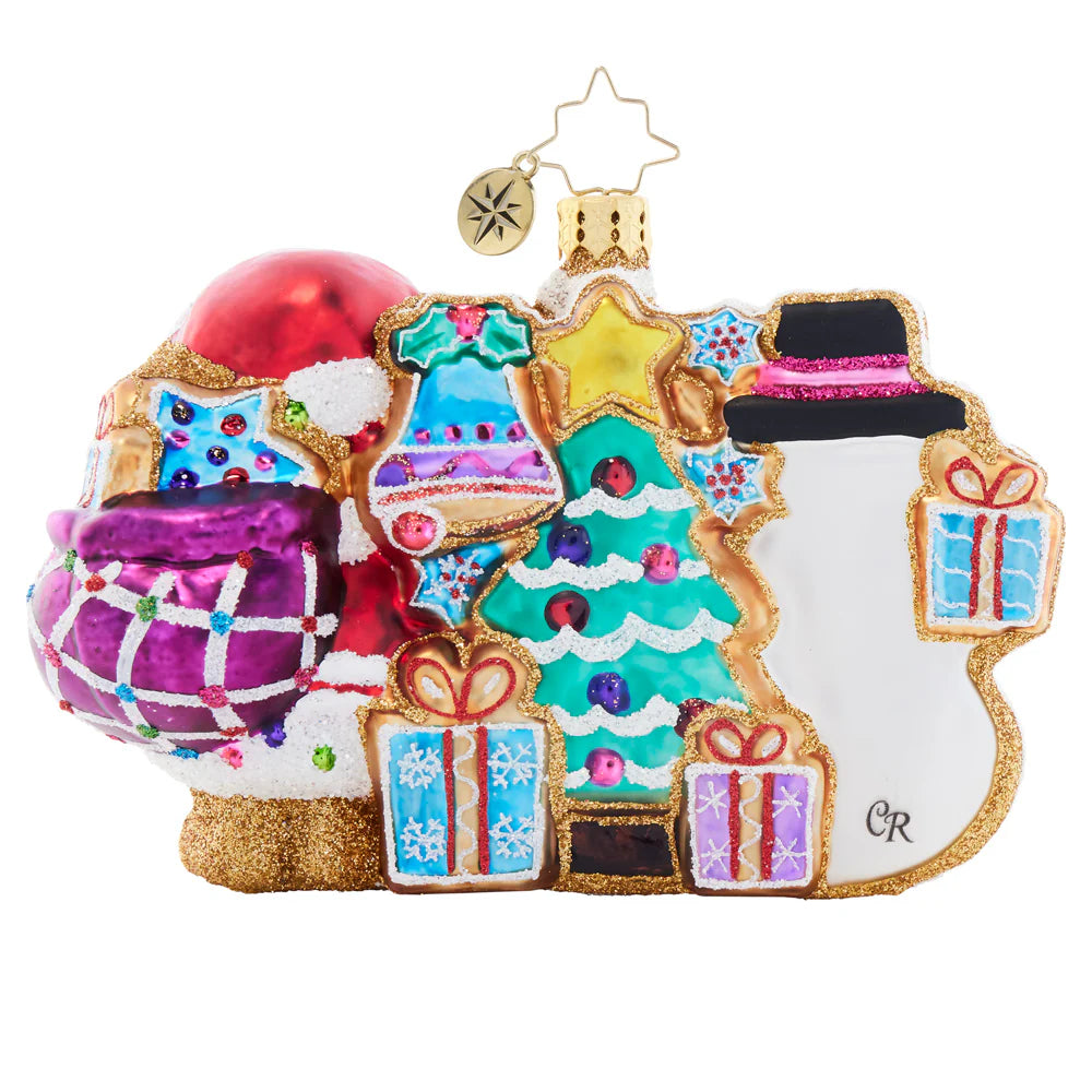 Christopher Radko Frosted Friends Ornament