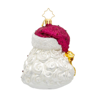 Christopher Radko Birthstone Santa January