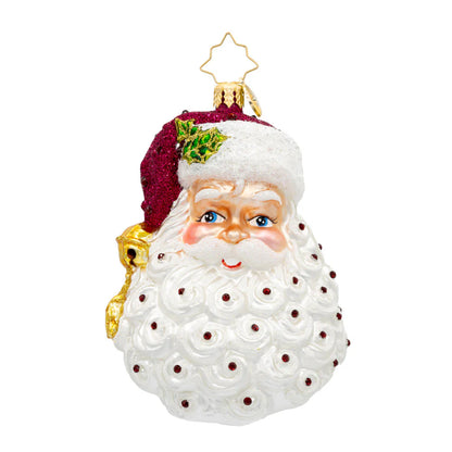 Christopher Radko Birthstone Santa January