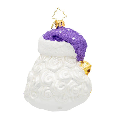 Christopher Radko Birthstone Santa February