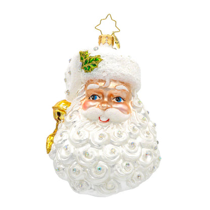 Christopher Radko Birthstone Santa April