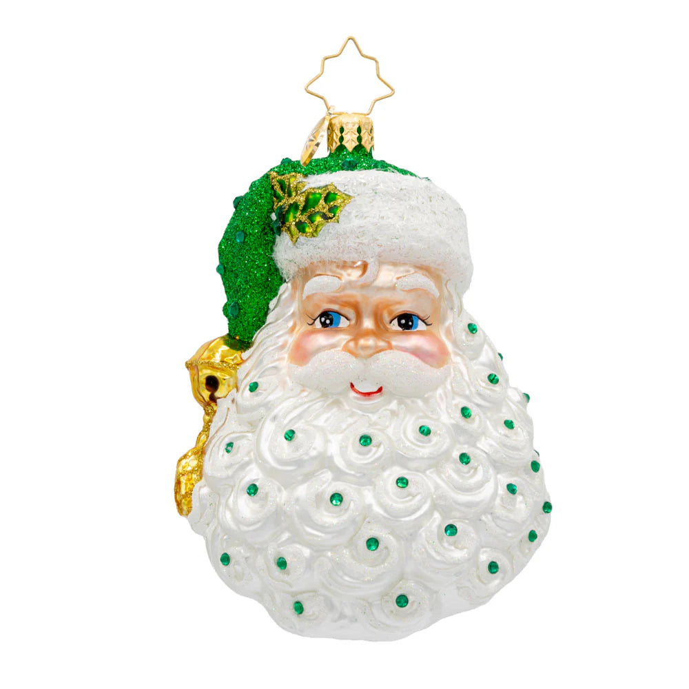 Christopher Radko Birthstone Santa May