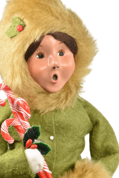 Byers Choice Candy Cane Family Girl