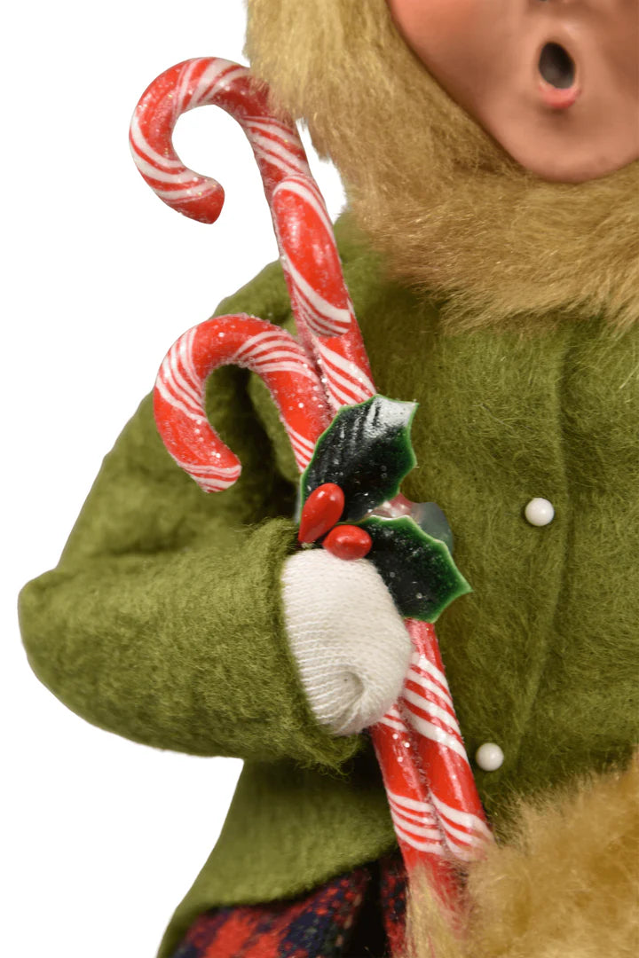 Byers Choice Candy Cane Family Girl