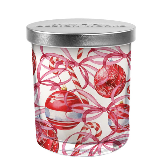 Michel Design Works Peppermint Candle Jar with Lid