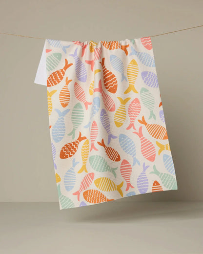Geometry Tea Towel