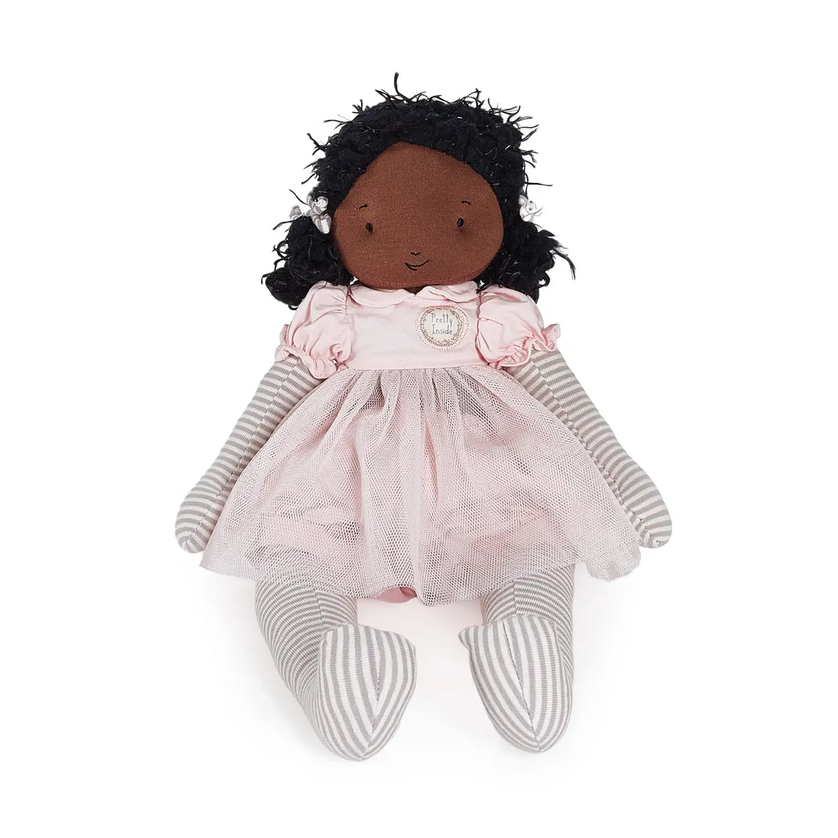 Bunnies By The Bay Elsie Doll Black Hair