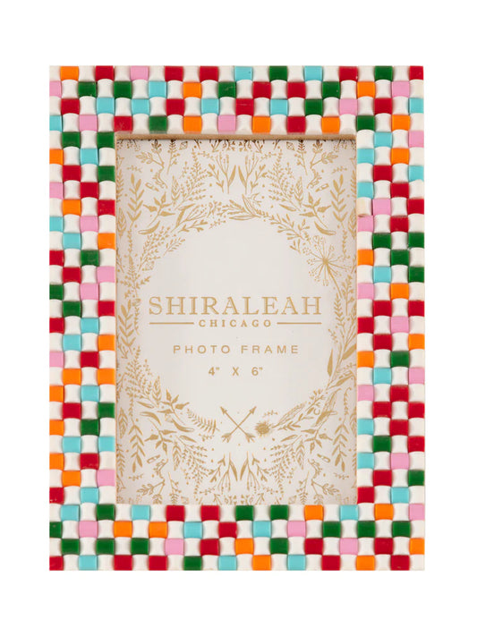 Shiraleah Viva 4 x 6 Mosaic Picture Frame