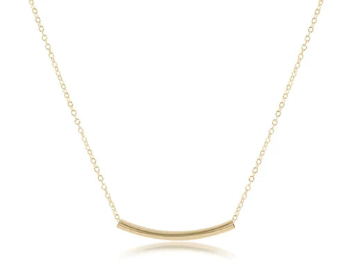 Enewton 16" Necklace Gold - Bliss Bar Gold