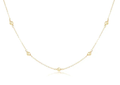 Enewton 17" Simplicity Chain Gold - Classic Gold 6mm
