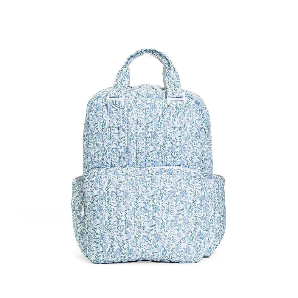 TRVL Designs Quilted  All You Need Backpack Hamptons Floral