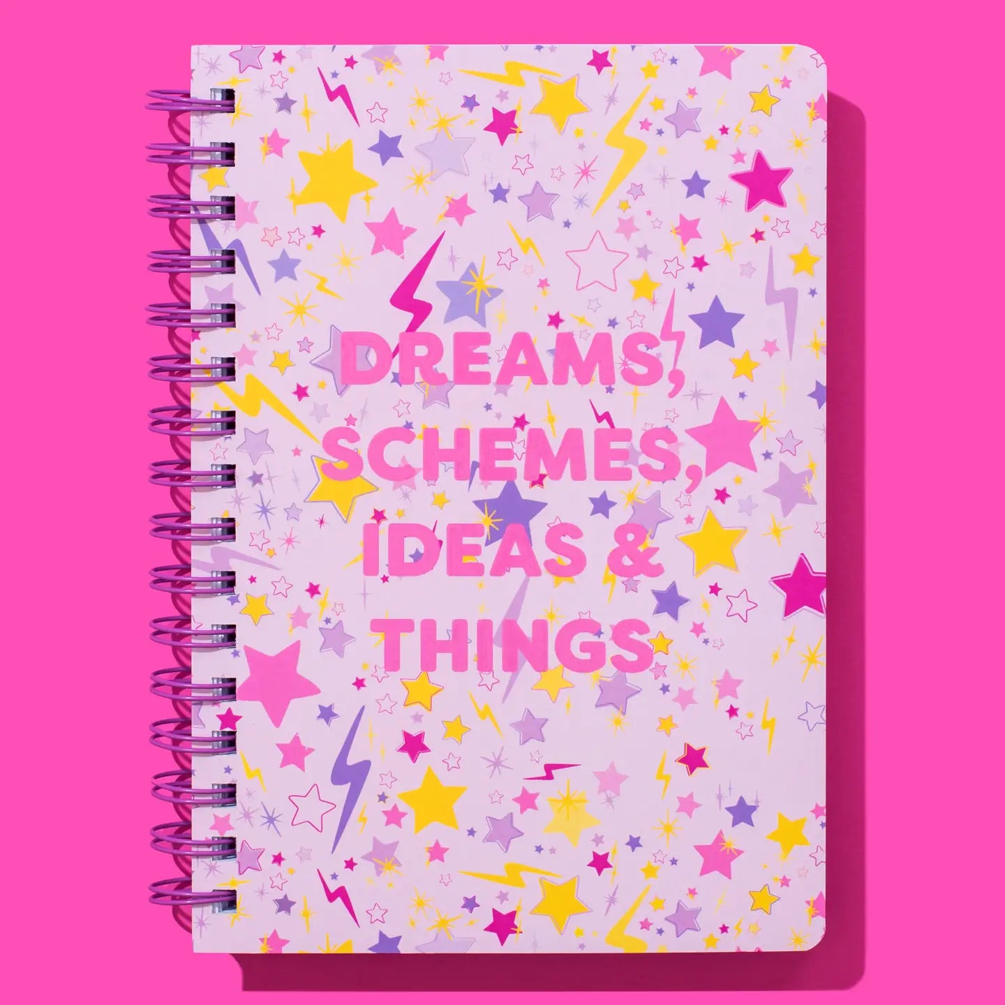 Taylor Elliott Designs Dreams Spiral Notebook