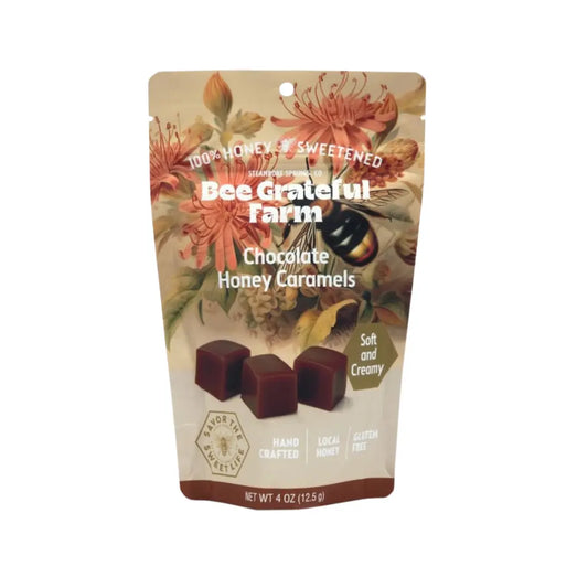 Bee Grateful Farm Chocolate Honey Caramels
