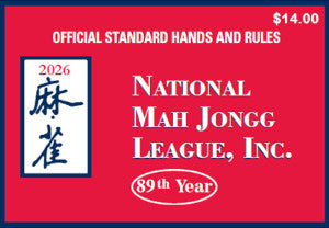 National Mah Jongg Leauge 2026 Playing Card