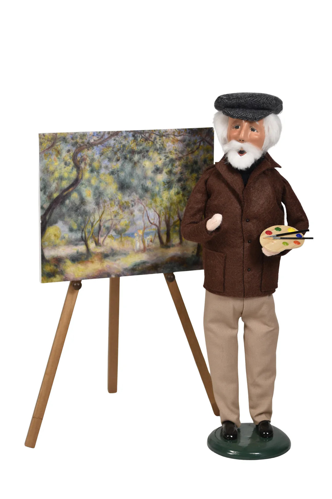 Byer's Choice Pierre Renoir with Easel