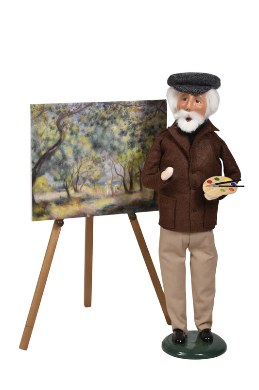 Byer's Choice Pierre Renoir with Easel