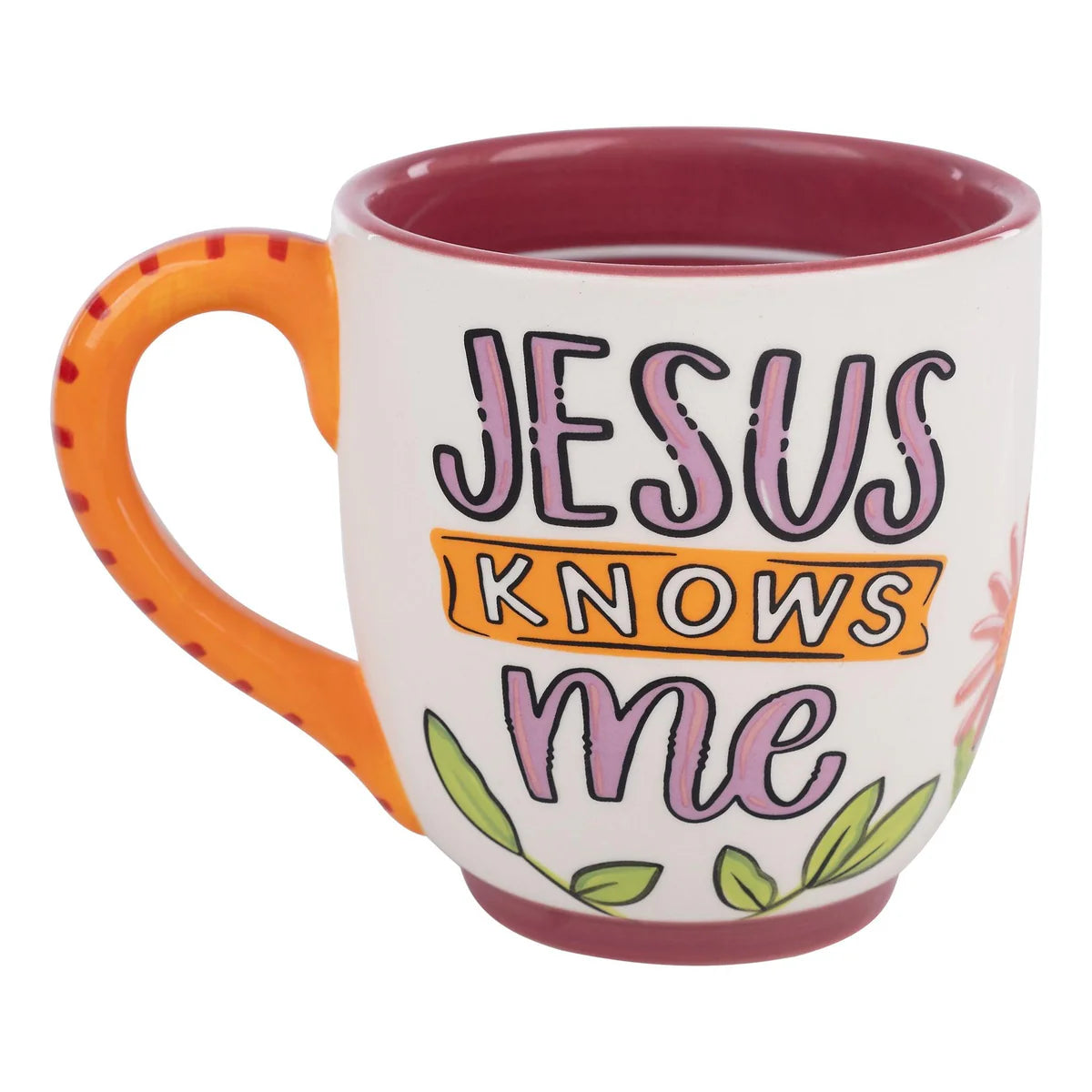 Glory Haus Jesus Knows Me Mug