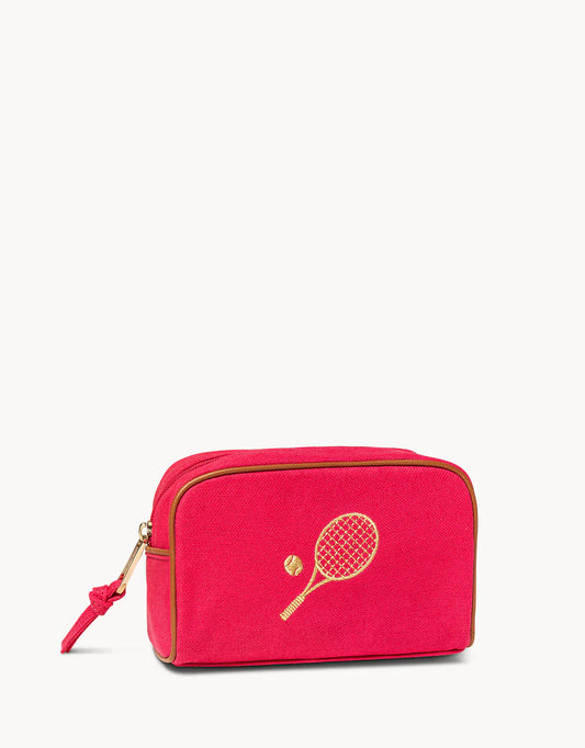 Spartina 449 Pink Travel Pouch Tennis Racket