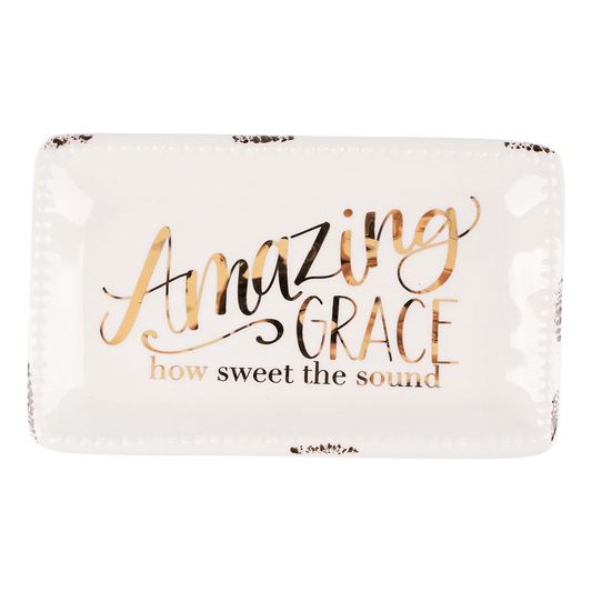 Glory Haus Amazing Grace Trinket Tray