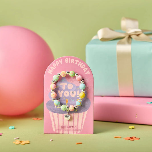 Jilzarah Happy Birthday Cheers Kids Bracelet