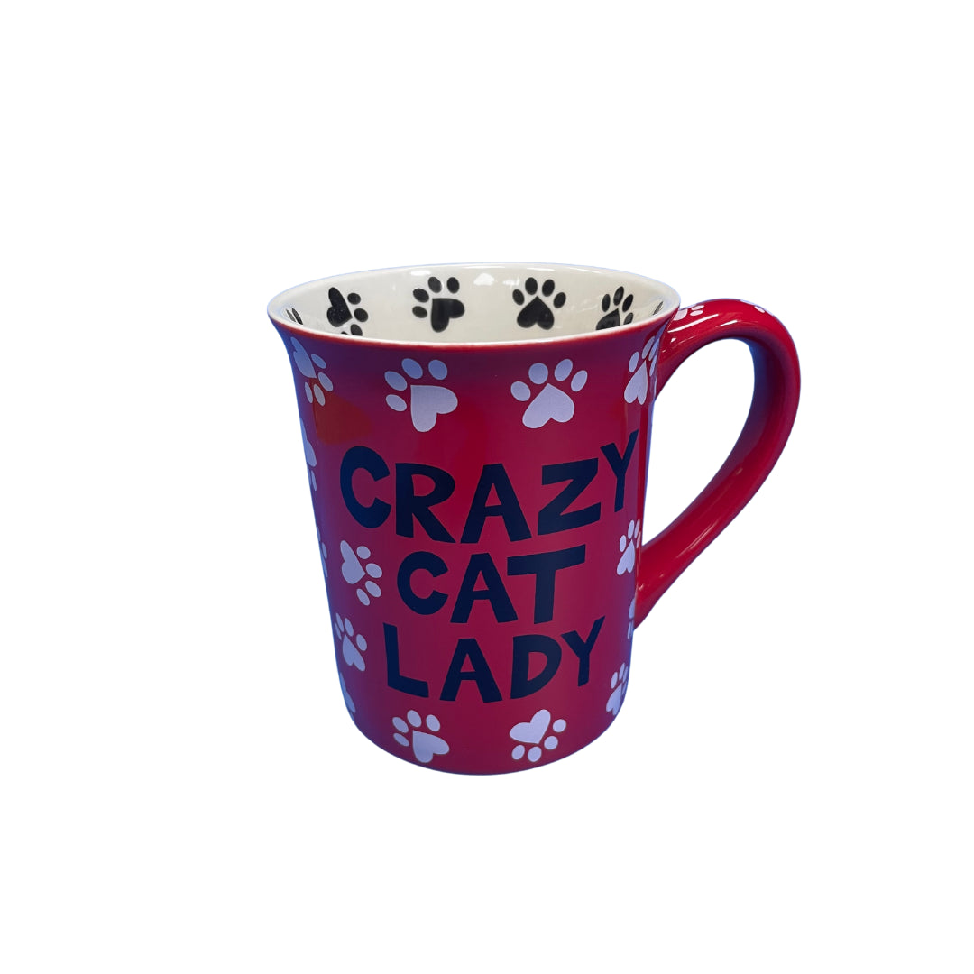 Our Name is Mud Crazy Cat Lady Mug