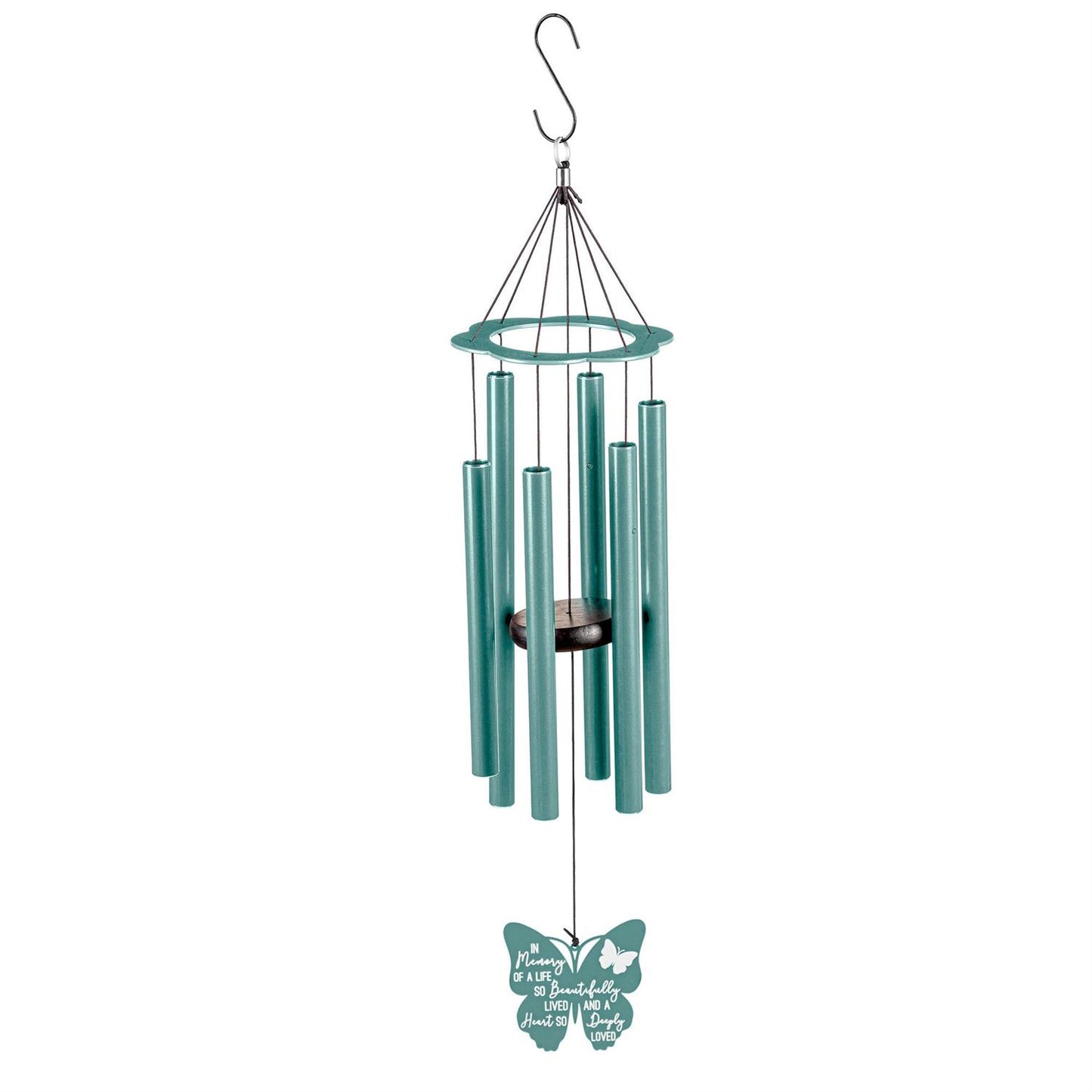Evergreen In Memory of a Life Beautifully Loved Wind Chime