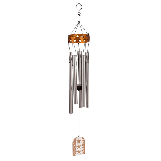 Evergreen Memorial Veteran Windchimes