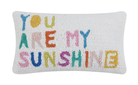 Peking Handicraft You Are My Sunshine Hook Pillow - Ampersand