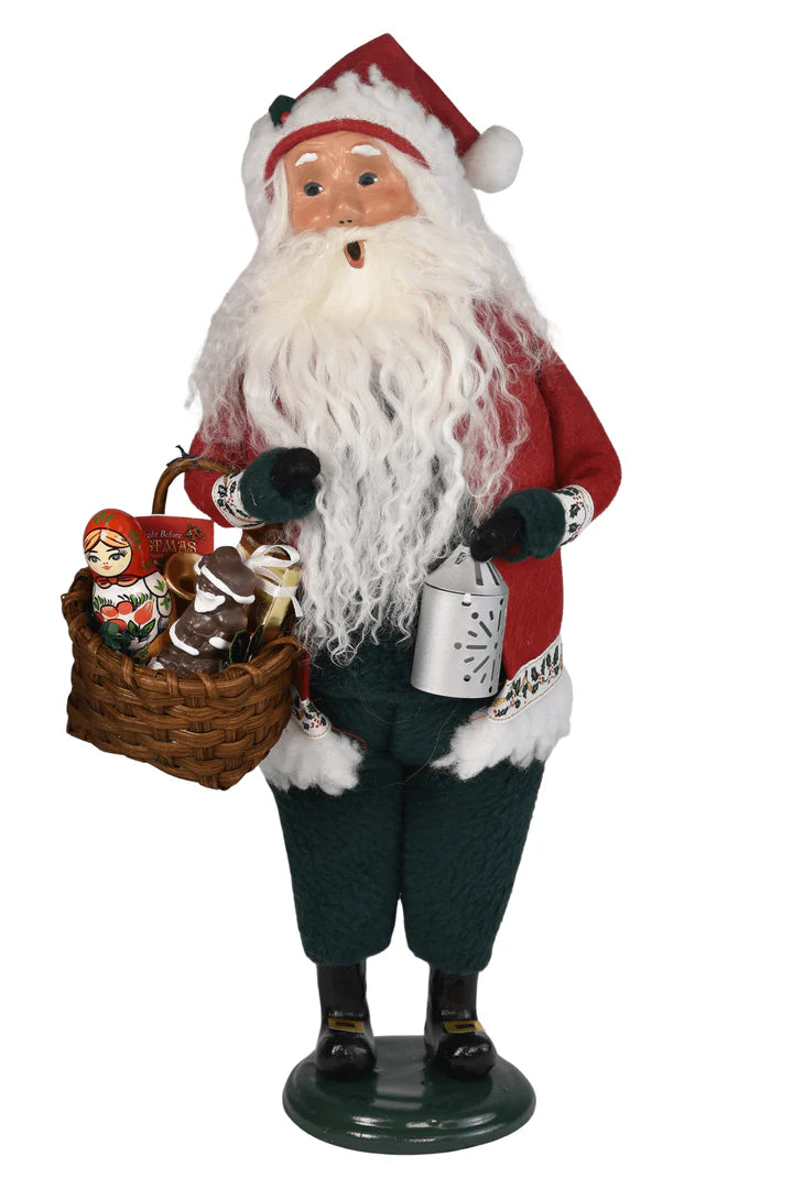 Byers Choice Holly Jolly Santa