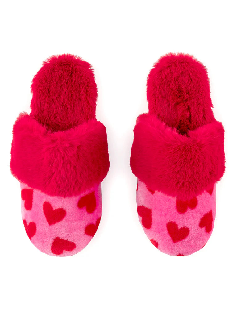 Shiraleah Felicity Hearts Slippers