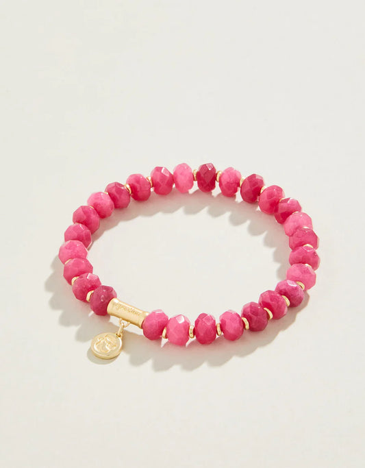 Spartina 449 Stretch Bracelet 8mm Pink