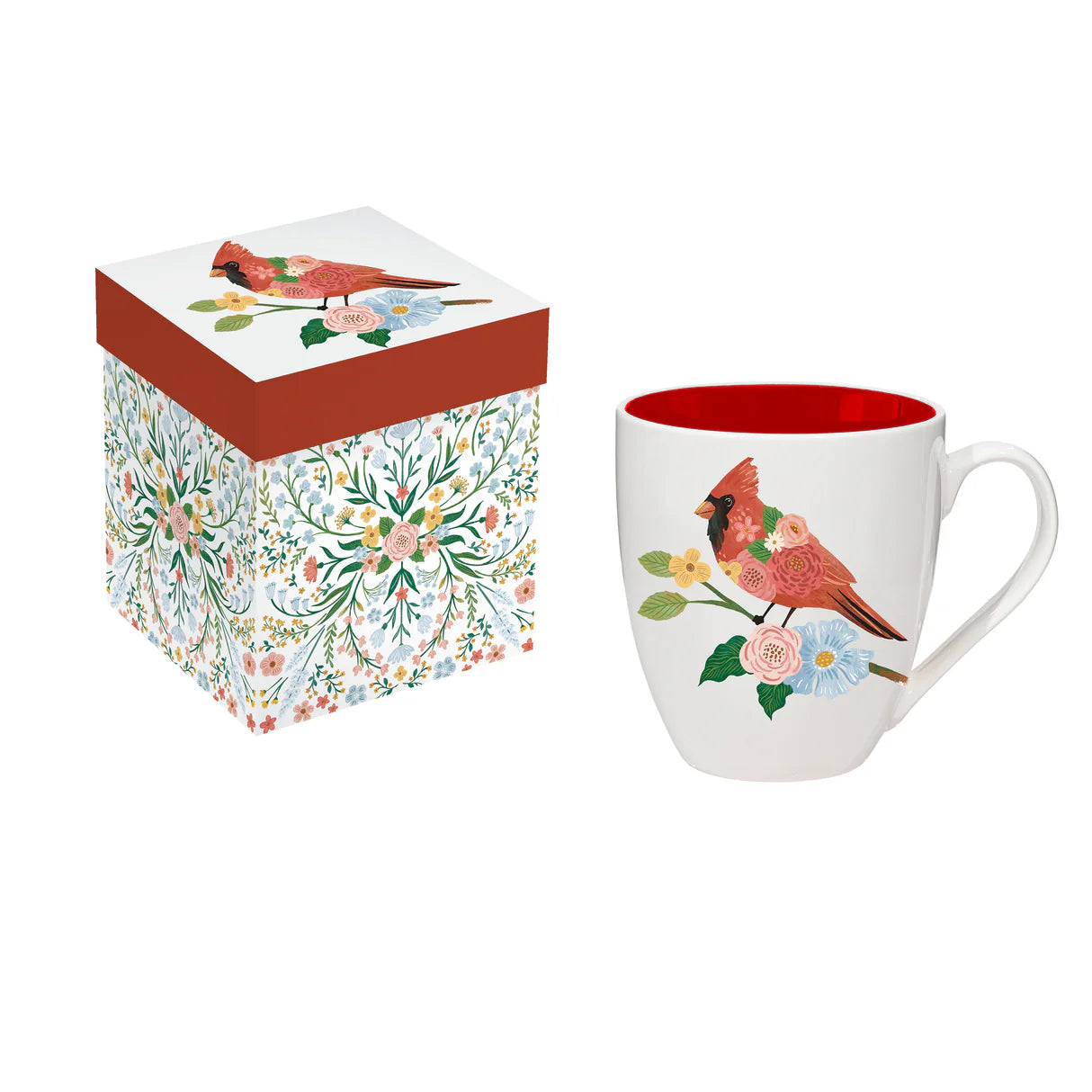 Evergreen Cardinal Ceramic Mug