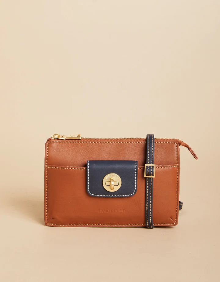 Spartina 449 Siren Lindsey Crossbody Chesnut