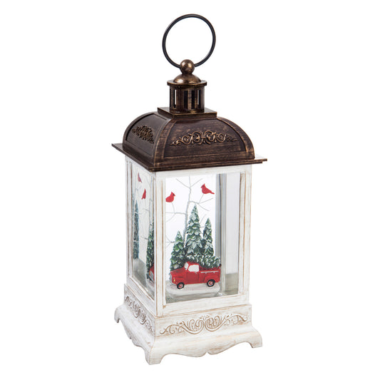 Lantern with Truck and Cardinals