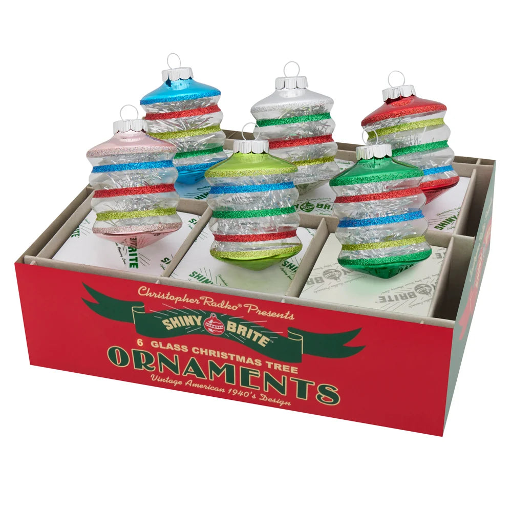 Christopher Radko Holiday Splendor 1 6 Count 3.25" Lanterns