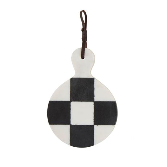 Mud Pie Black and White Mini Serving Boards
