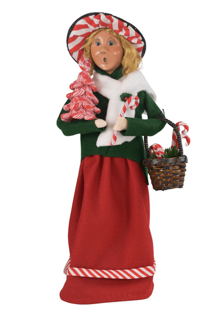 Byers' Choice Candy Cane Lady