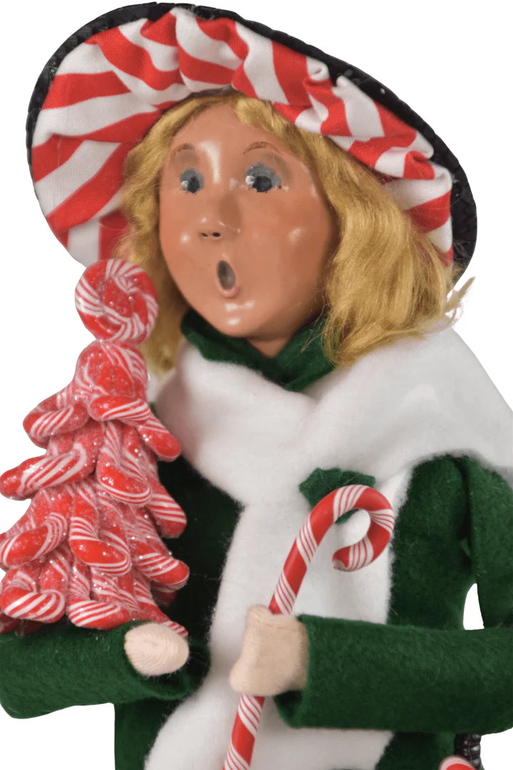 Byers' Choice Candy Cane Lady