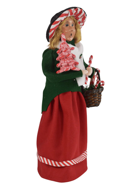 Byers' Choice Candy Cane Lady