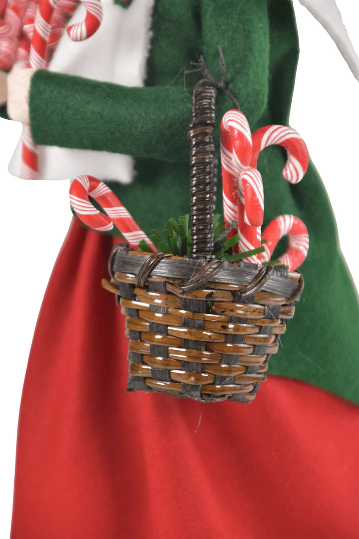 Byers' Choice Candy Cane Lady