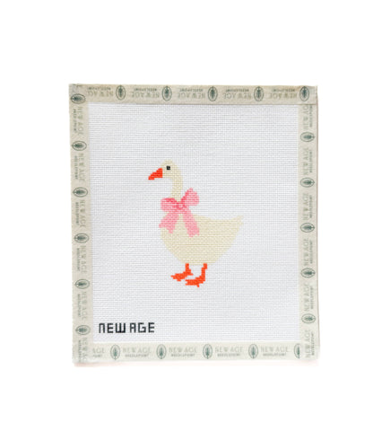 New Age Needlepoint Pink Baby Goose Canvas