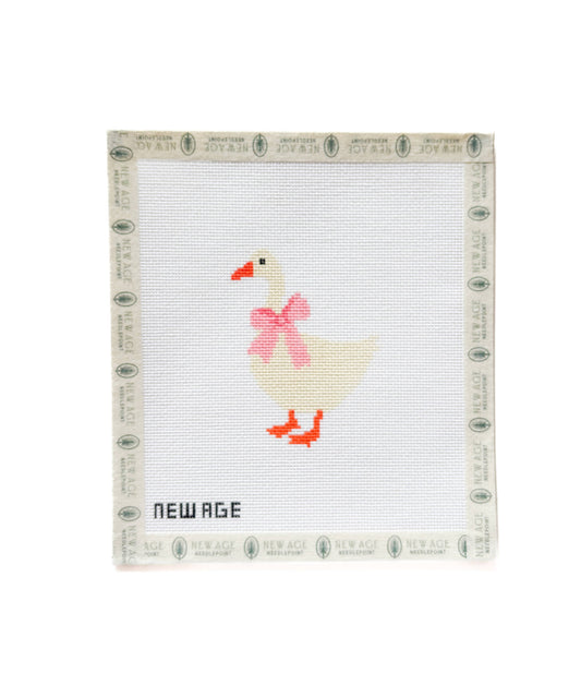 New Age Needlepoint Pink Baby Goose Canvas