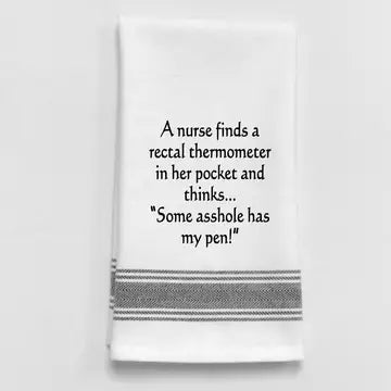 Wild Hare Designs Nurse Tea Towel