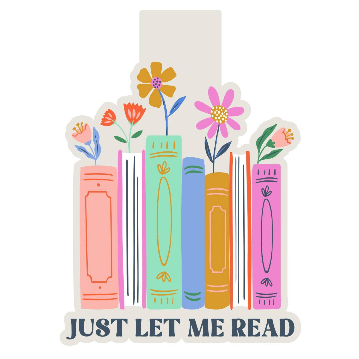 Soiree Sisters Let Me Read Magnetic Bookmark